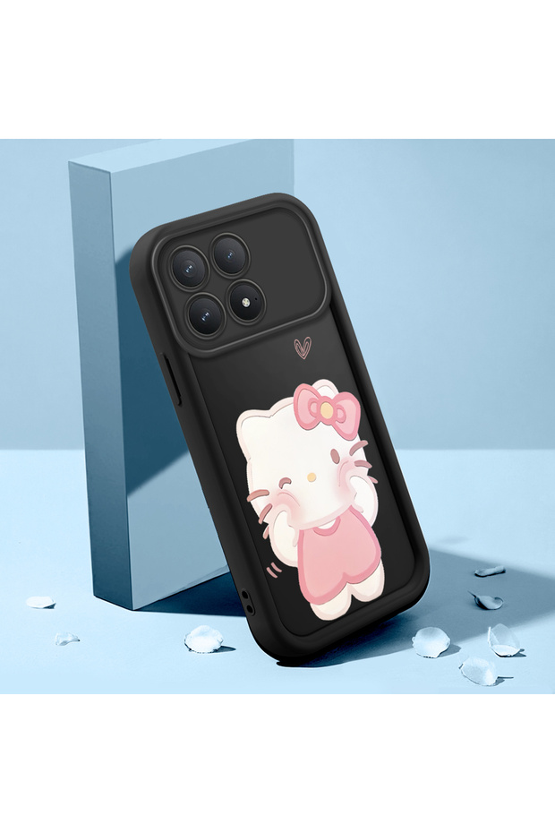Poco F8 Pro 5g Compatible Fashion Cat Pattern High Quality Silicone Phone Case
