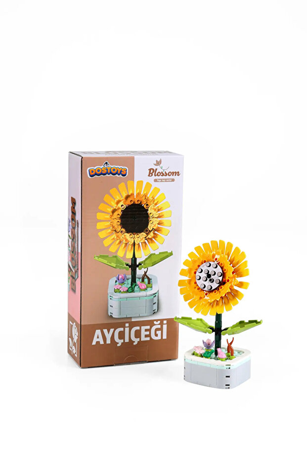 Building Block Series Flower Making Set Sunflower Legom 150 Pieces