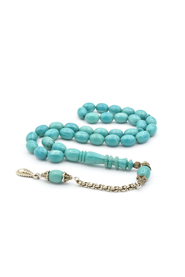 Chubby Beyzi Cut Large Size Hareli Turquoise Katalin Prayer Beads