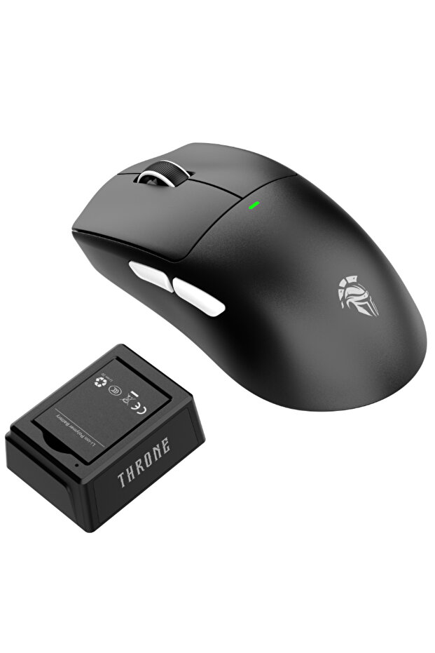 Hydra Supreme 42.000 Dpi PAW 3950 Şarj İstasyonu & PTFE Kablosuz Gaming Mouse (2.4Ghz + BT + Type-C)