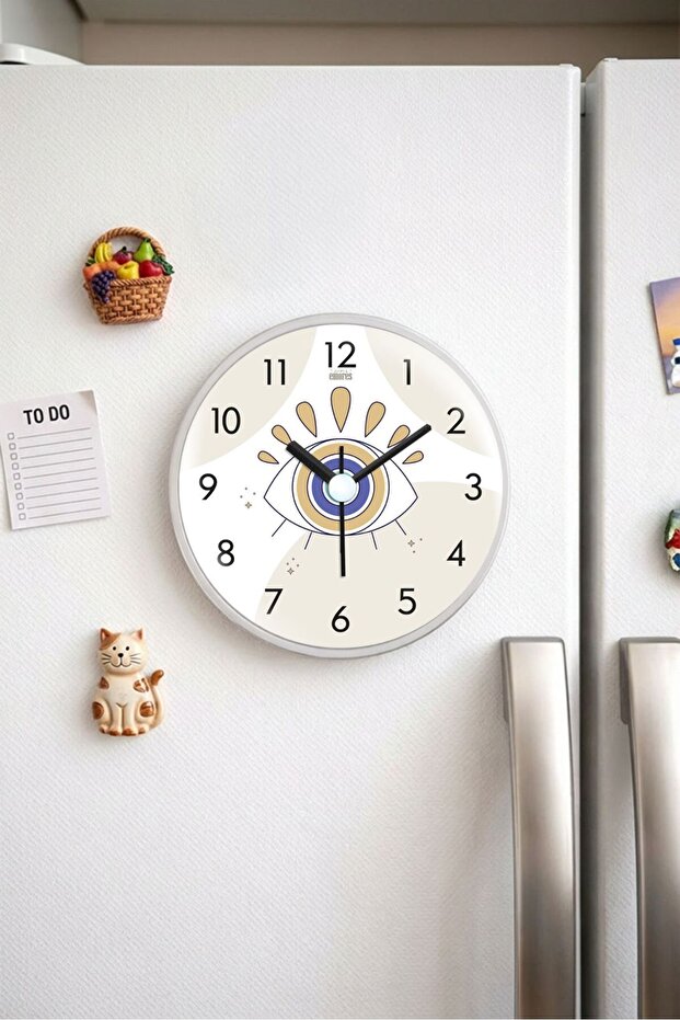 Magnetic Refrigerator Clock 10 cm