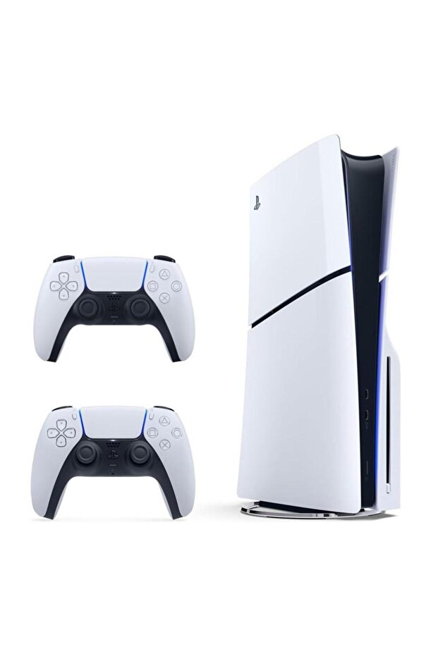5 Sony Slim Disc 1TB Console International Version with Extra White Controller