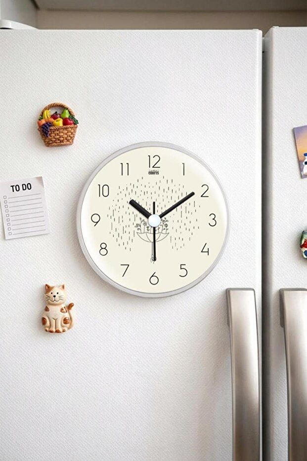 Magnetic Refrigerator Clock 10 cm
