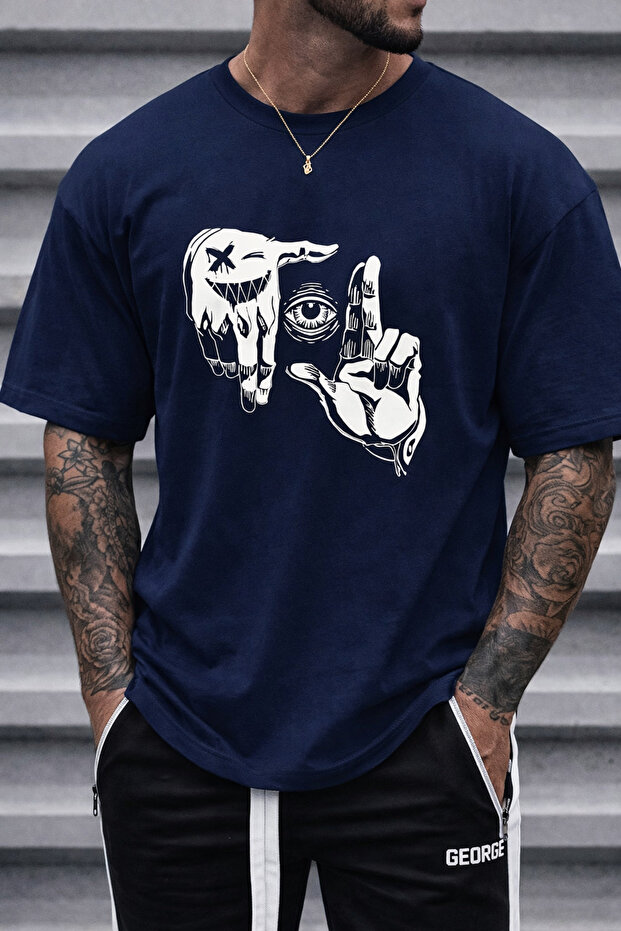 Eye Printed Men's T-Shirt