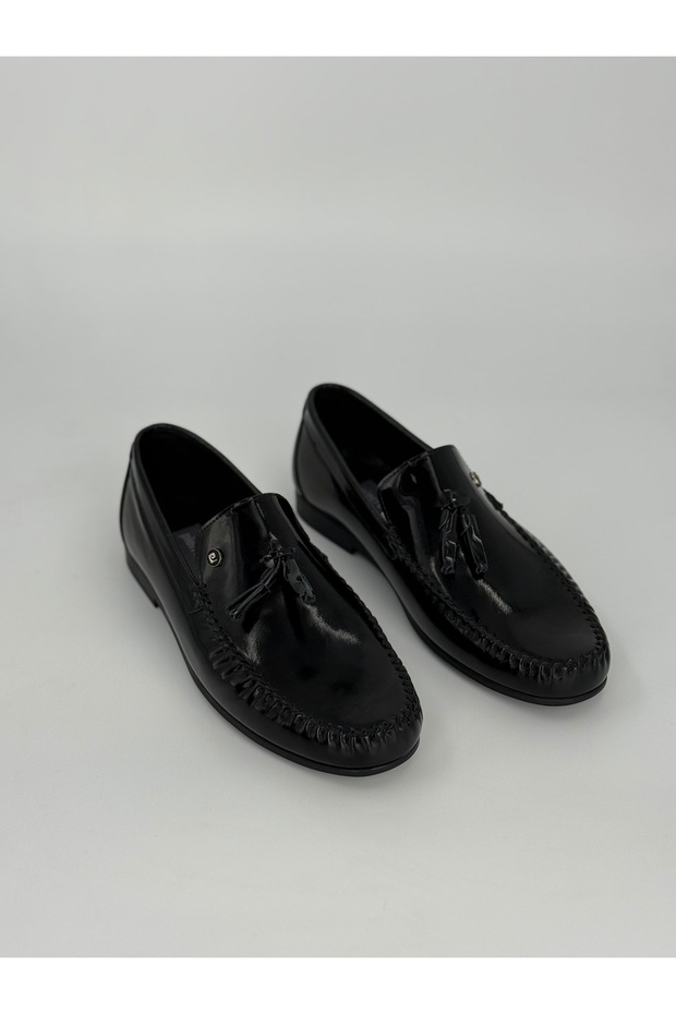 Black Men's Patent Leather Shoes for Special Occasions & Events