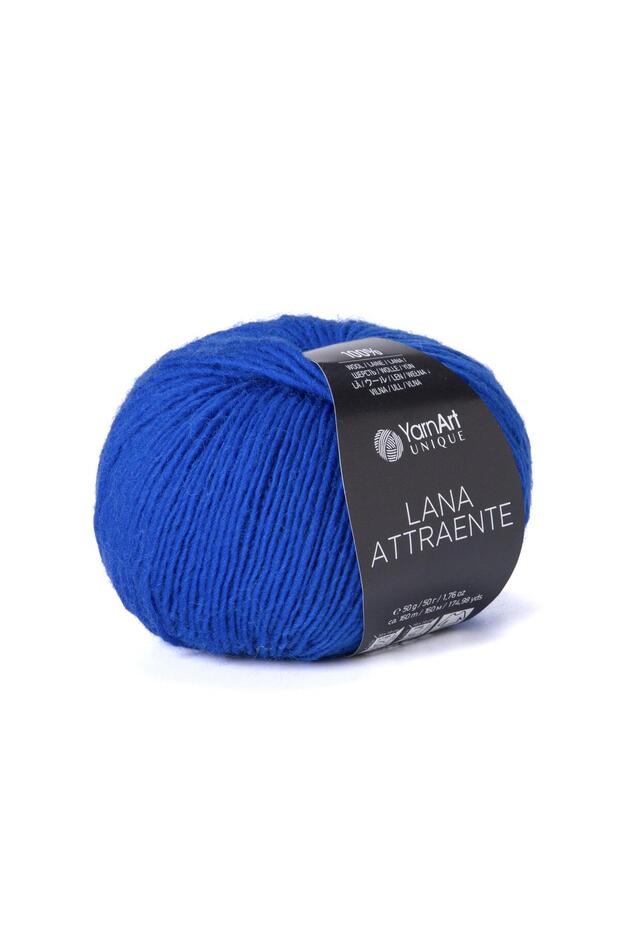Lana Attraente - Knitting Yarn Cobalt Blue-6667