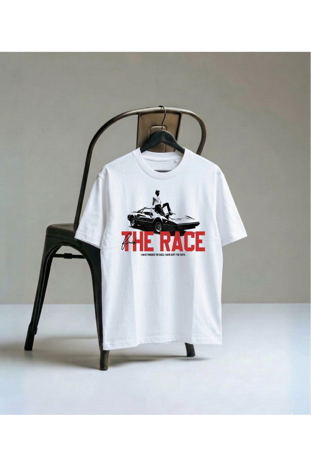Digital Printed Unisex Oversize Fit Adult T-Shirt Cotton Long Lasting T-Shirt