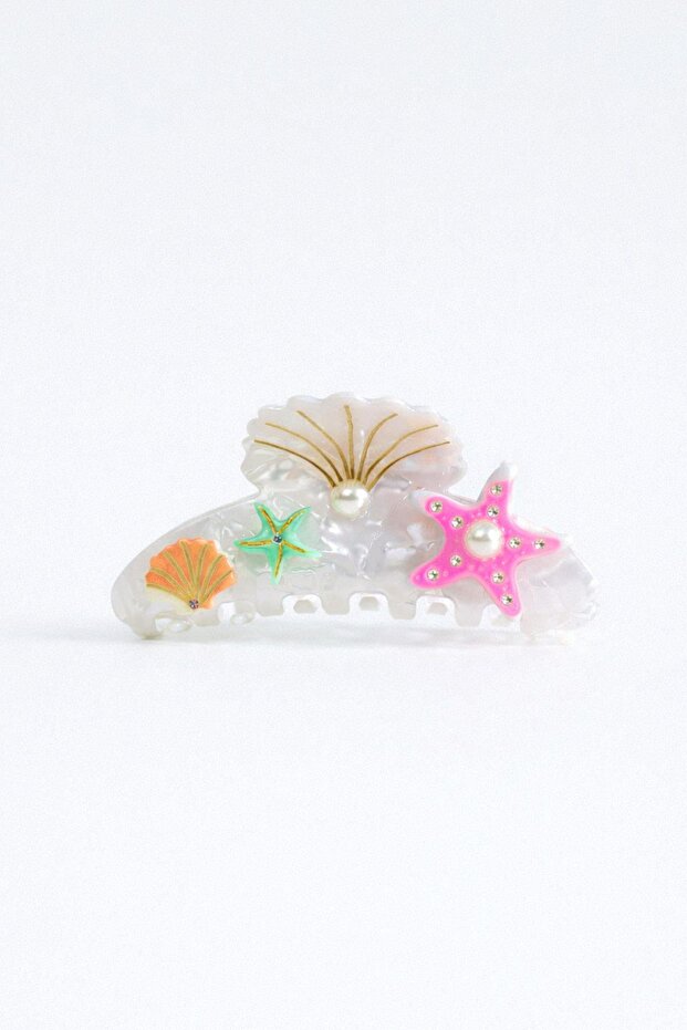 Luxury Acetate Clasp with Marine Figure
