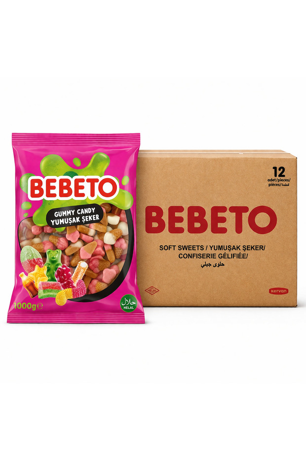 Jelibon 12-Pack 1 kg Small Ice Cream