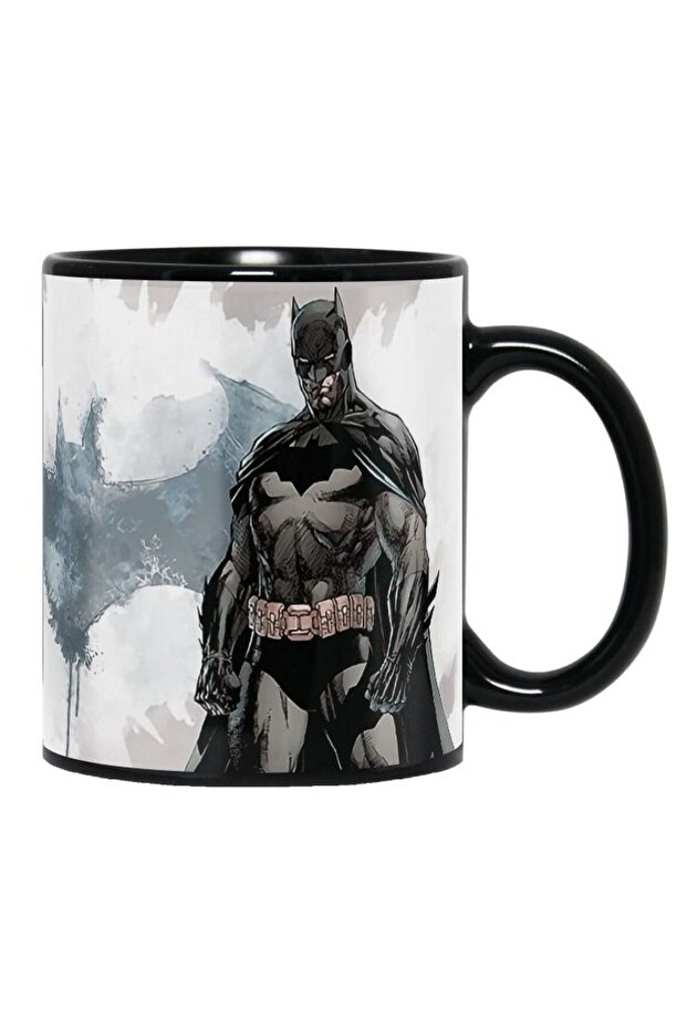 MEC Batman High Quality Printed Design Full Black Mug 11Oz