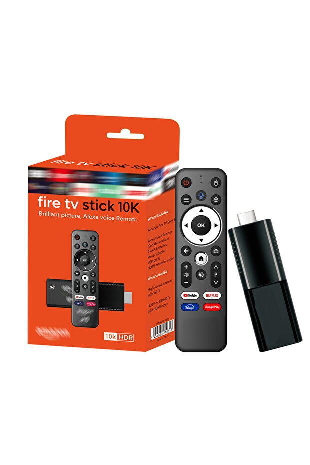 Fire TV Stick: 10K HDR Streaming Media Player