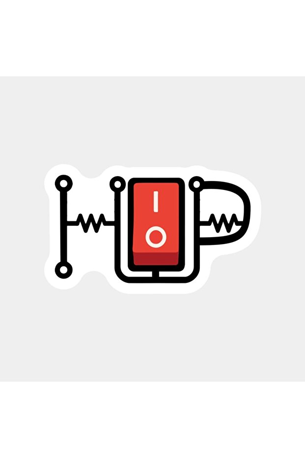 Closed Circuit Switch Sticker