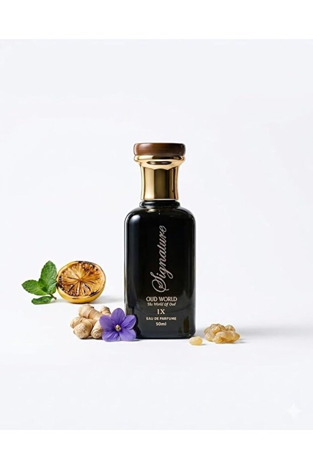 Signature 9 – Unisex EDP 50ml | Mint & Ginger | Smoky Lemon & Frankincense