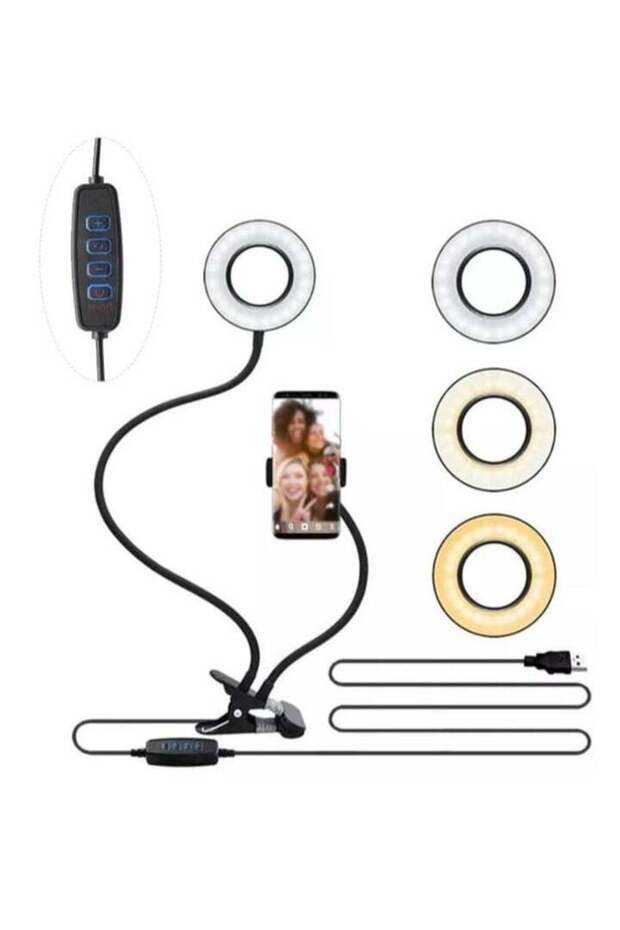 Professional Live stream Selfie Ring Light with mobile Phone Holder Stand for Live StreamMakeup ,