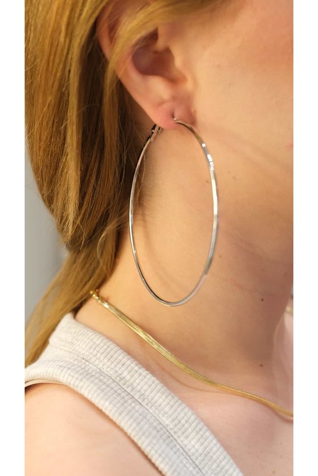 90's Maxi Size Hoop Earrings