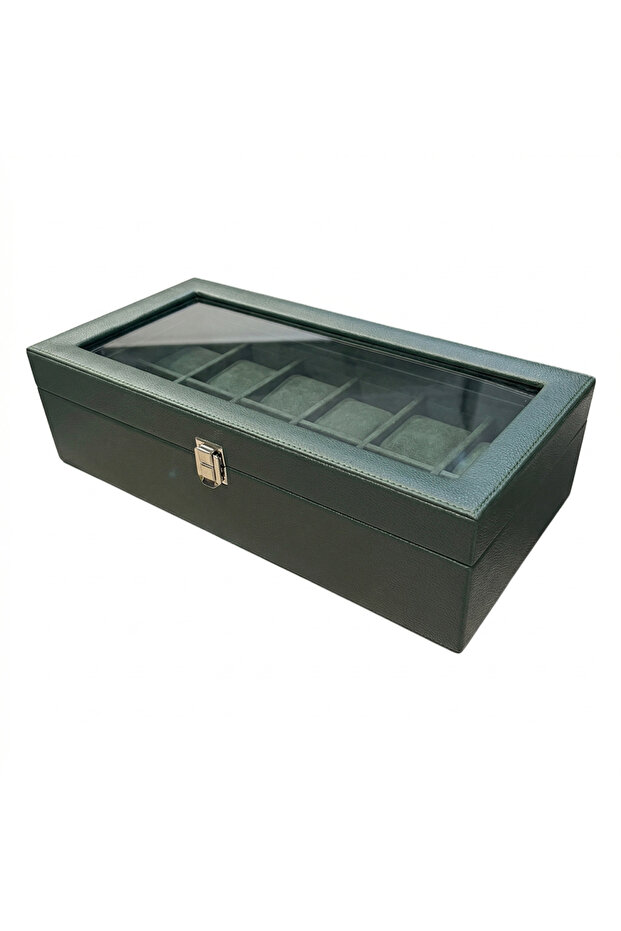 Watch Box 12-Piece Diplomat Model - Khaki