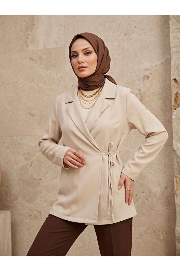 سترة برباط جانبي - تاش