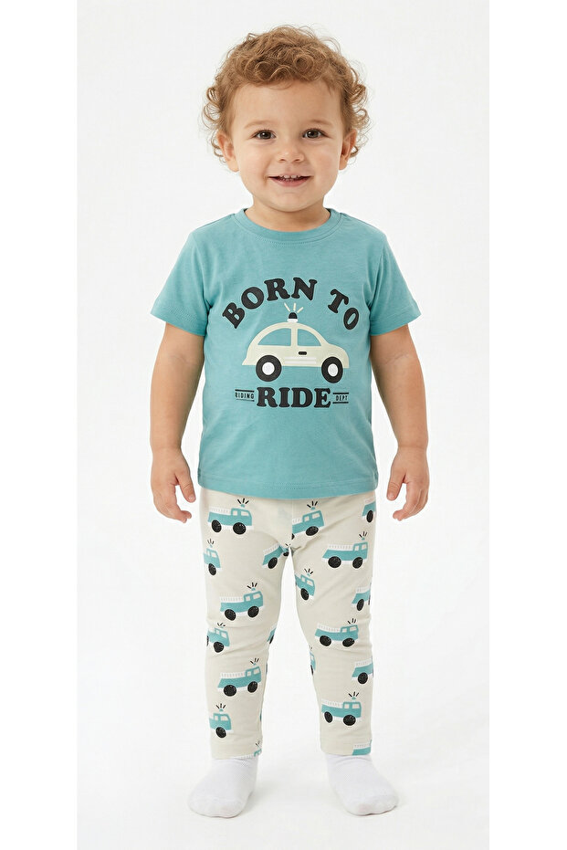 Boys Pyjama Set Short Sleeve, 12M