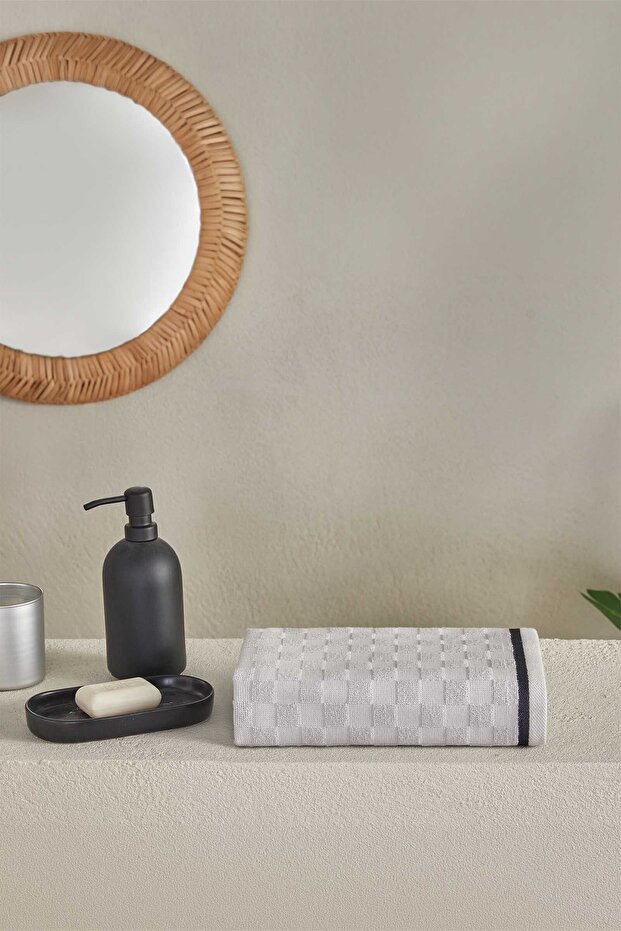 Floretta Checks Hand and Face Towel 50X80 cm