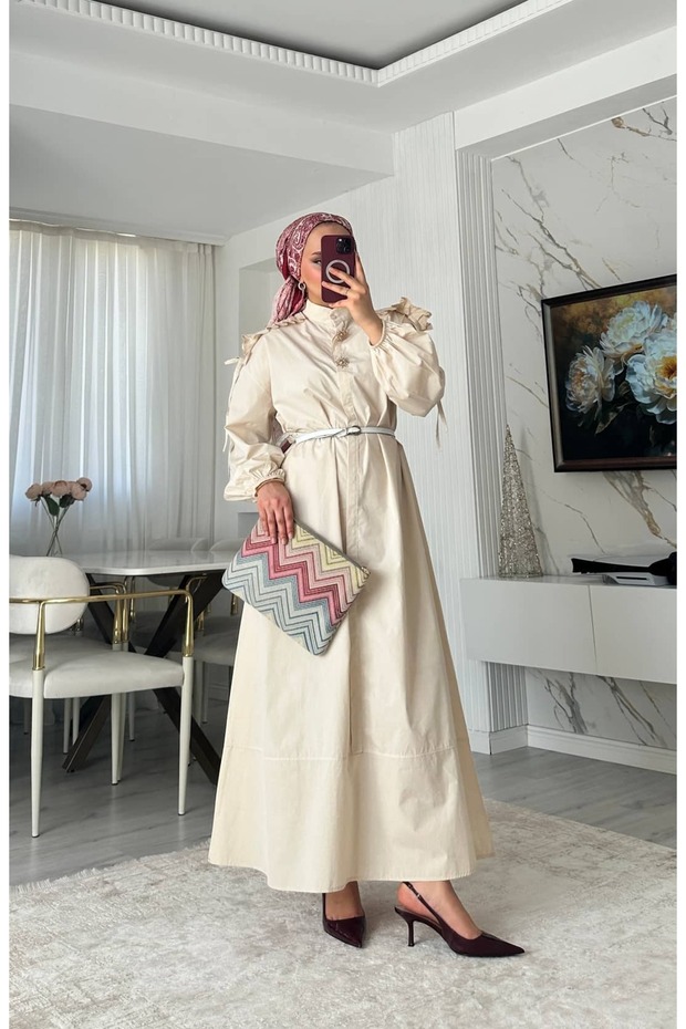 Yaren Poplin Dress