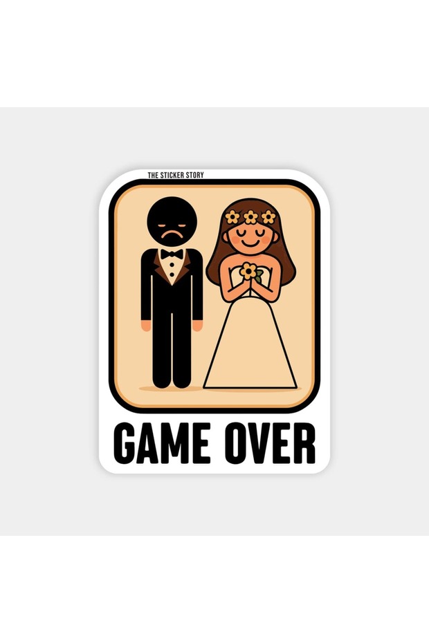 Game over Sticker