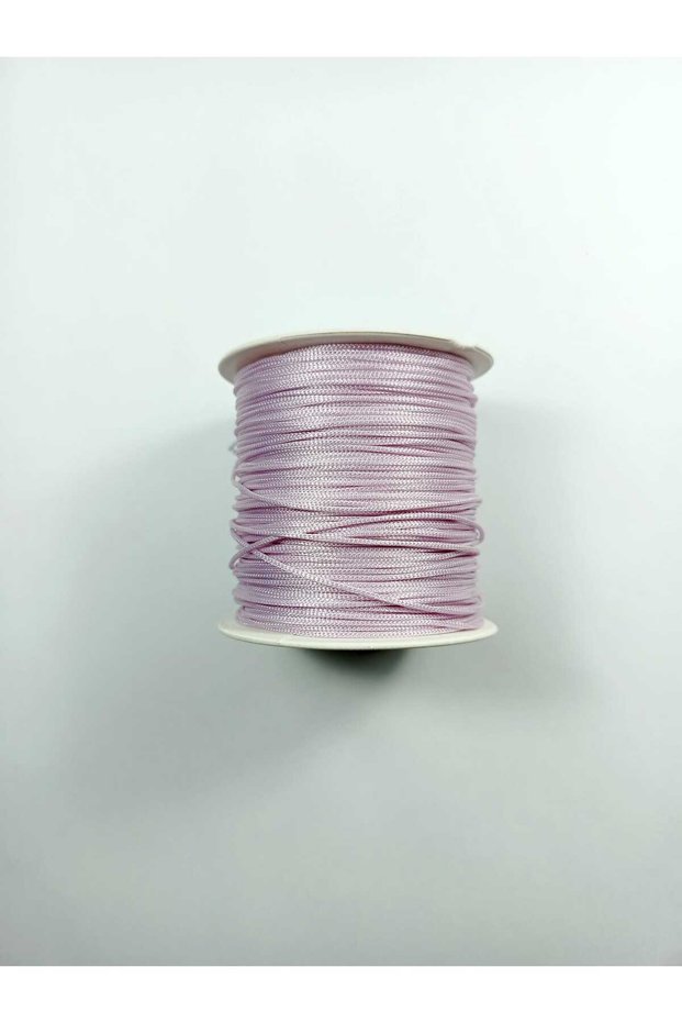 1 mm 100 Meters Light Magenta Color Parachute Cord Macrame Bracelet Cord Necklace Jewelry Design