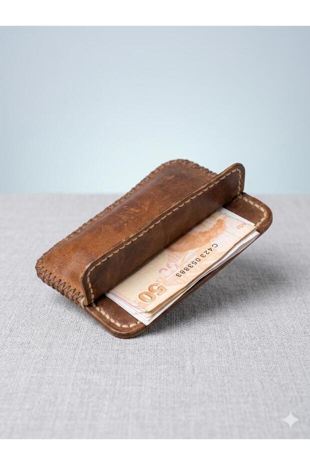100% Genuine Leather Handmade Italian Design Wallet & Card Holder Minimalist Design
