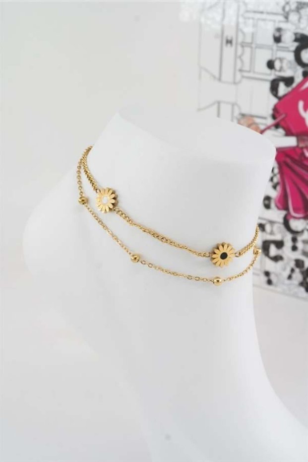 Women's 316 L Tarnishproof Anti Allergenic Steel Anklet