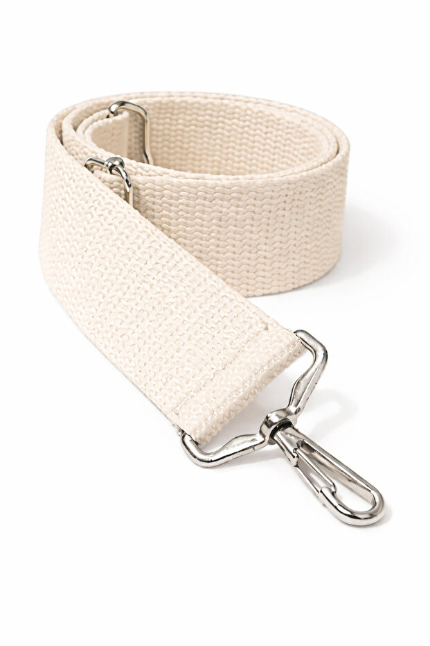 Adjustable Shoulder Bag Strap – 4 cm Wide, Cream