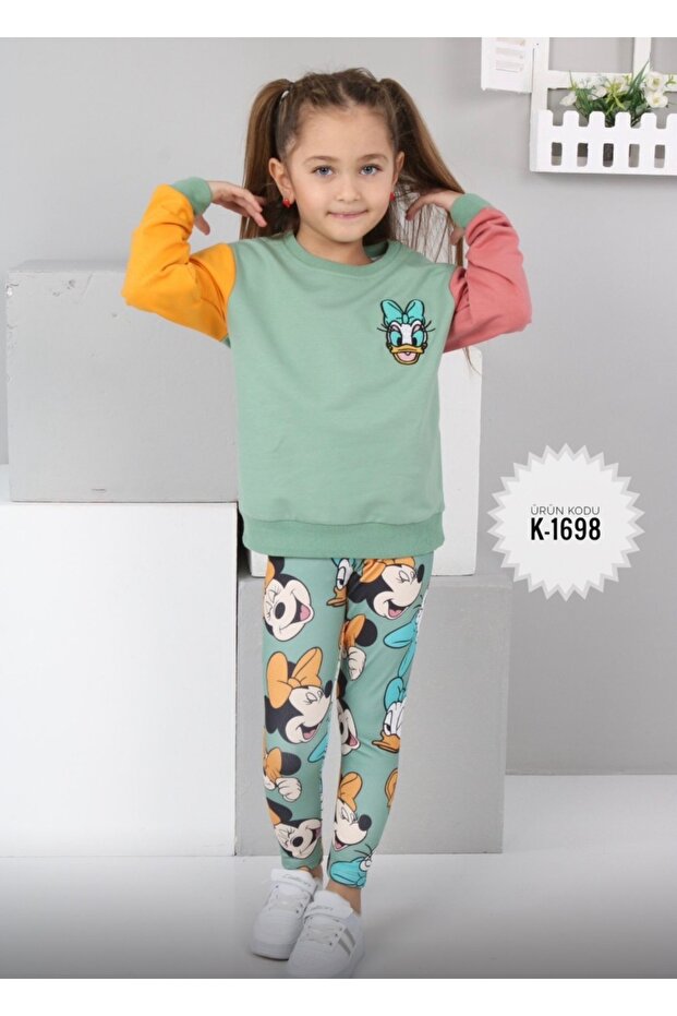 Girl's Tights Top and Bottom Set