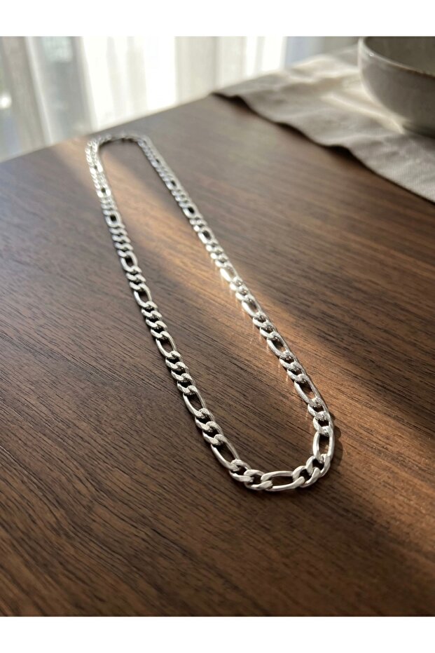 Premium Stainless Steel Figaro Chain Necklace