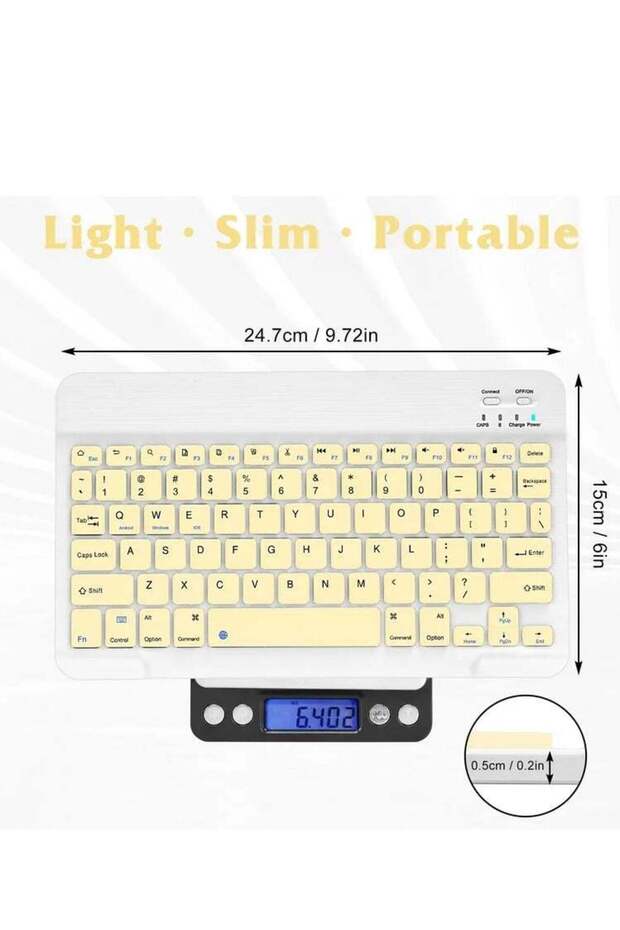 Wireless Keyboard and Mouse Combo Bluetooth Keyboard Mouse Set - 2