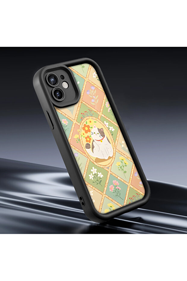 حافظة متينة متوافقة مع iPhone 13، مزودة بنمط لطيف وحماية كاملة - 5