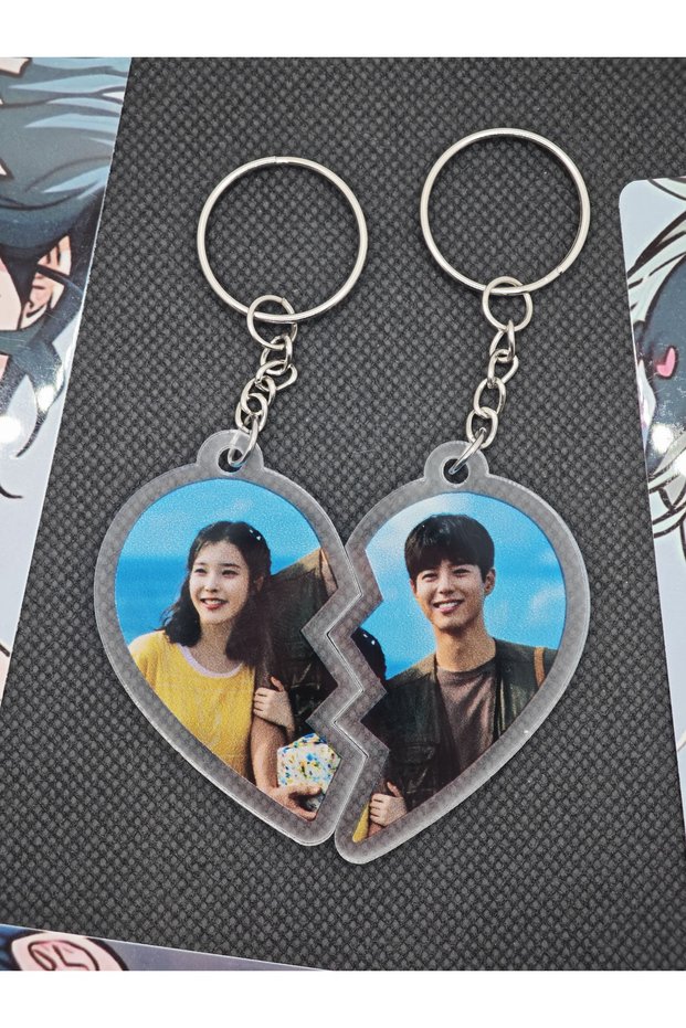 When Life Gives You Tangerines K Drama Heart Bag Ornament / Keychain