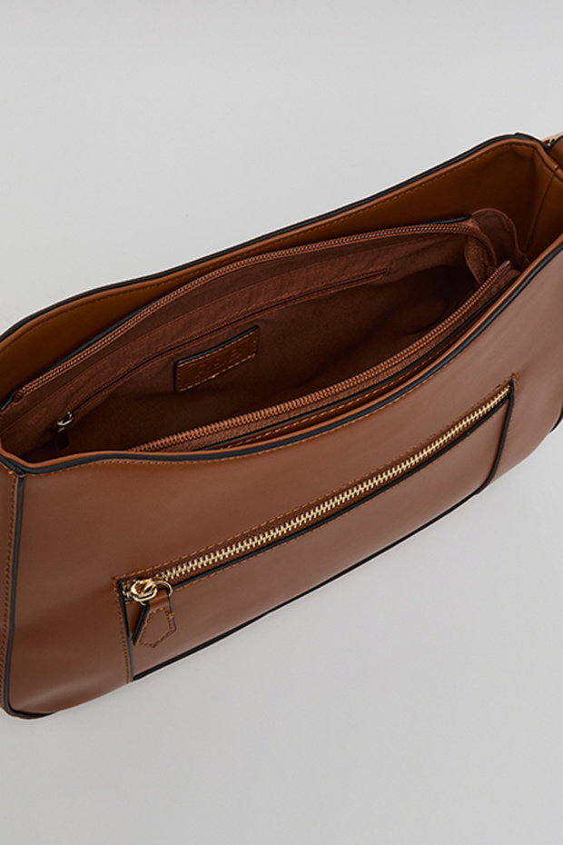 Solid Shoulder Bag - 6