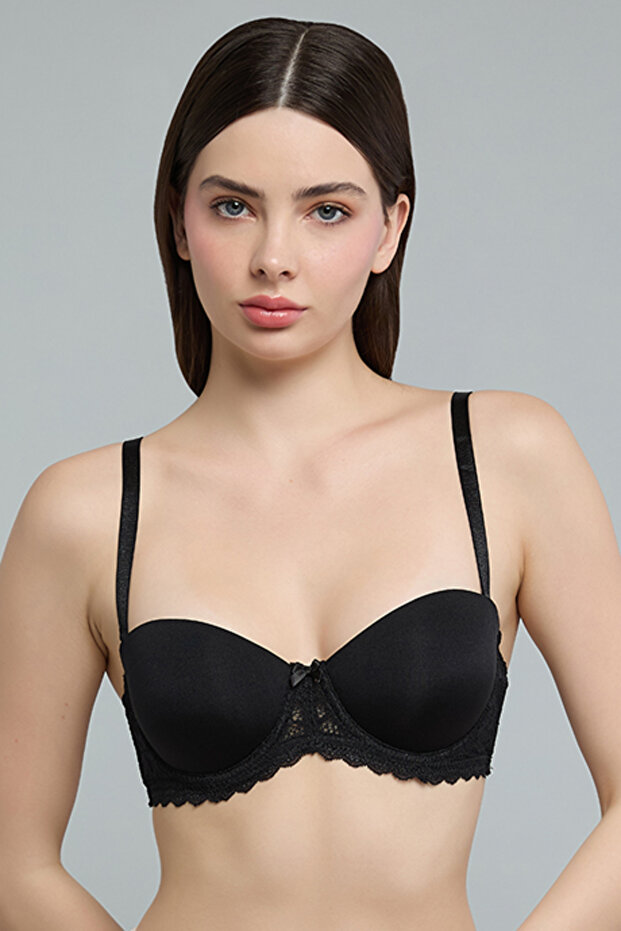 2 Pack Strapless Push Up Bras - 6