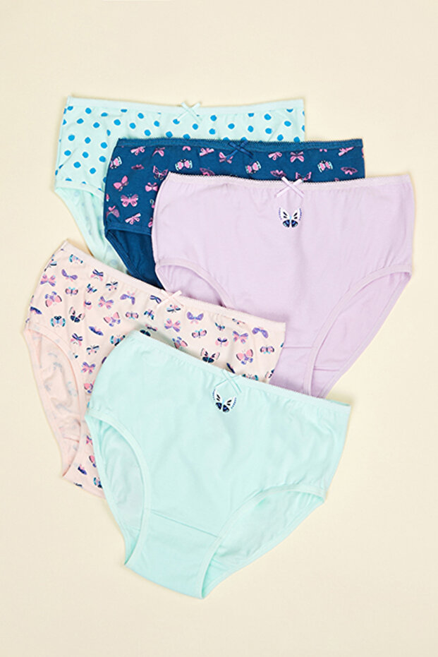 5 Pack Printed Briefs