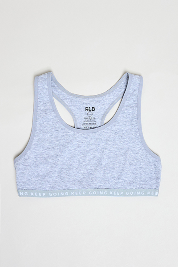 2 Pack Solid Bralettes - 3