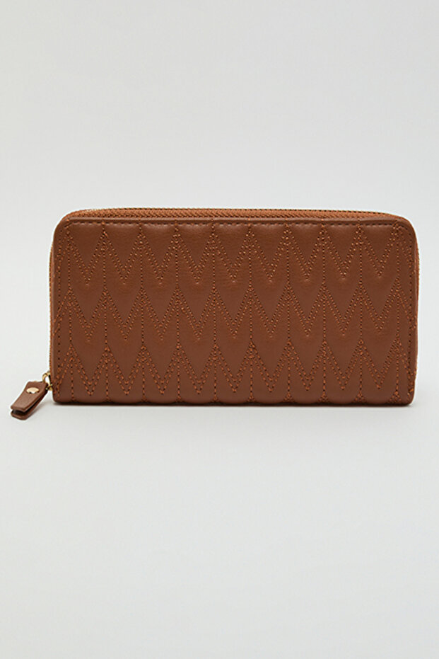 Quilted Long Wallet