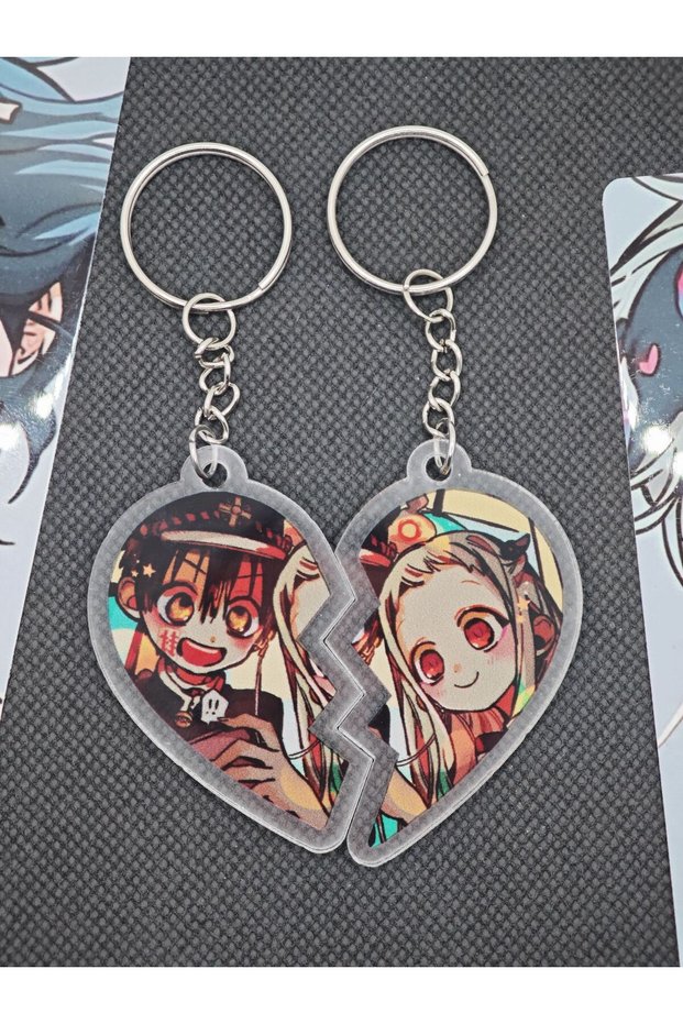 Toilet Bound Hanako-Kun Heart Bag Ornament / Keychain