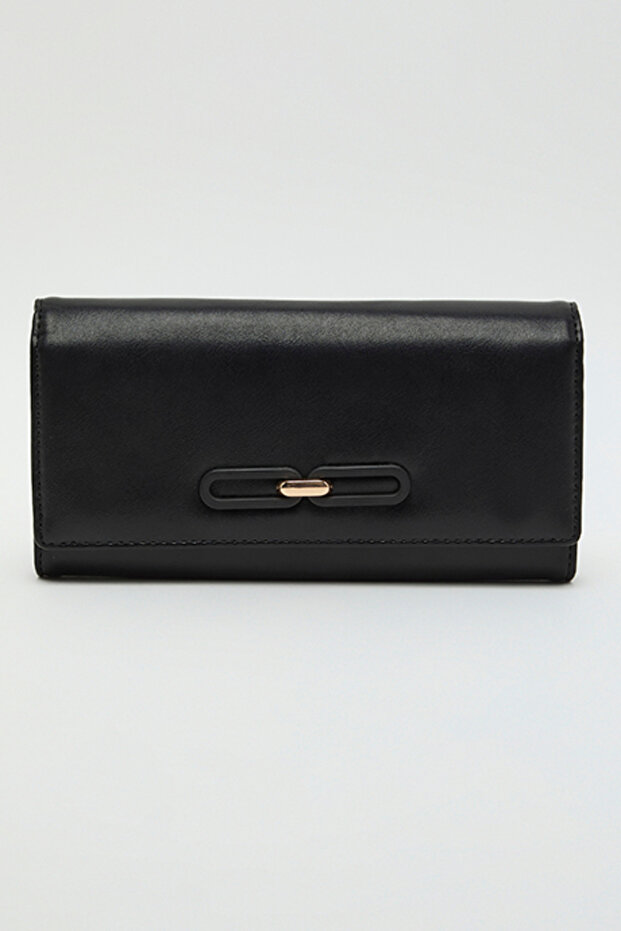 Solid Long Wallet - 1