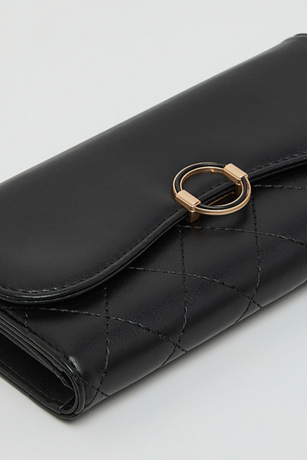 Solid Long Wallet - 4