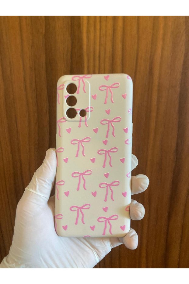 Oppo A74 Printed Velvet Inside Silicone Phone Case