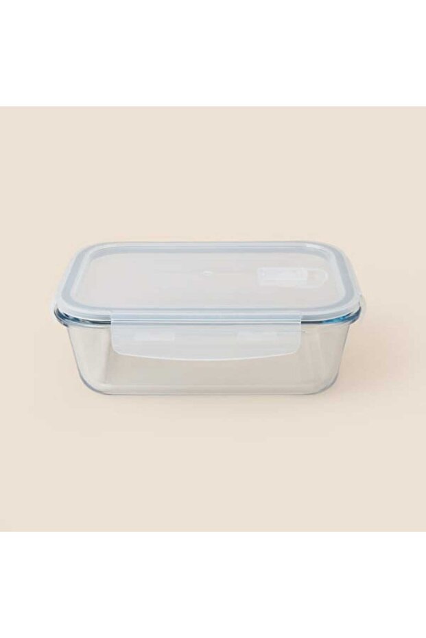 Kitchen Olea Glass Storage Container - Transparent - 1040 ml