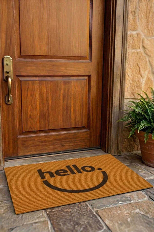 Mino Natural Hello Mat Exterior Door Mat Bristle Door Mat 2707