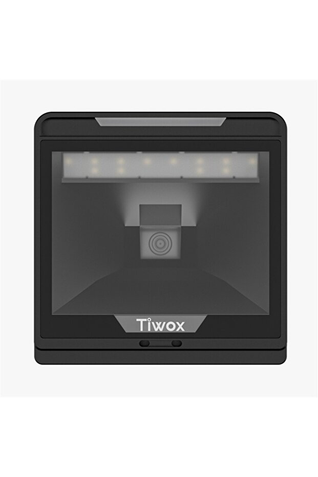 TIWOX VS-8000 قارئ الباركود المكتبي السلكي USB ثنائي الأبعاد QR CODE - 1