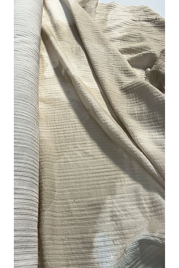 Polyamide Viscose Fabric Off-White Color