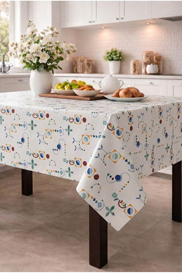 Oilcloth Tablecloth – Waterproof, Stain-Resistant, Easy to Clean Pvc
