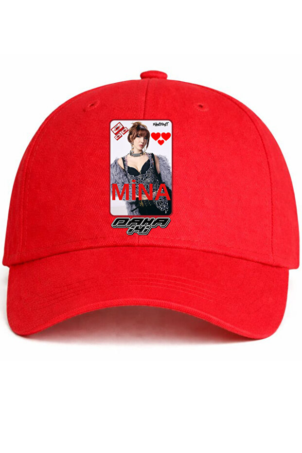 Manifest Mina Konser Konsept Premium Printed Breathable 100% Cotton Cap