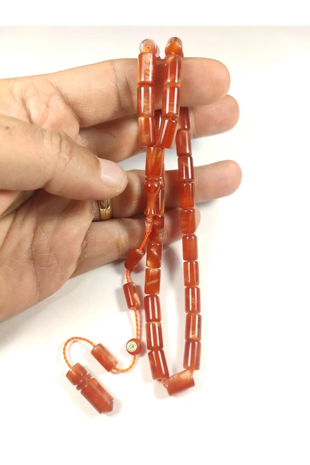 Erkan Çubukçu Master's Handcrafted Signature Multi-Color Crimped Amber